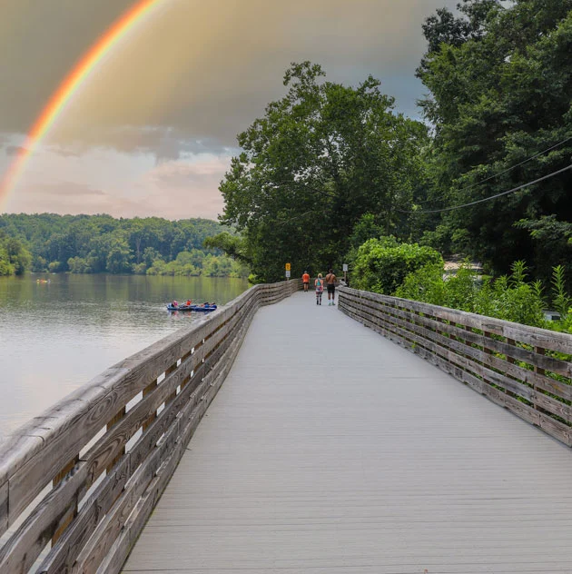 Chattahoochee Riverwalk for Exercise