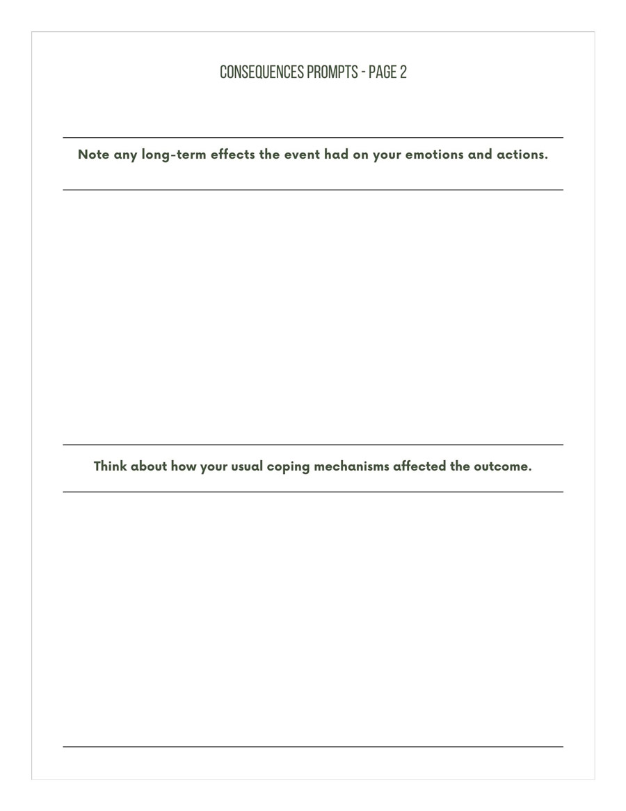 REBT Therapy Worksheets - Ingrained Recovery