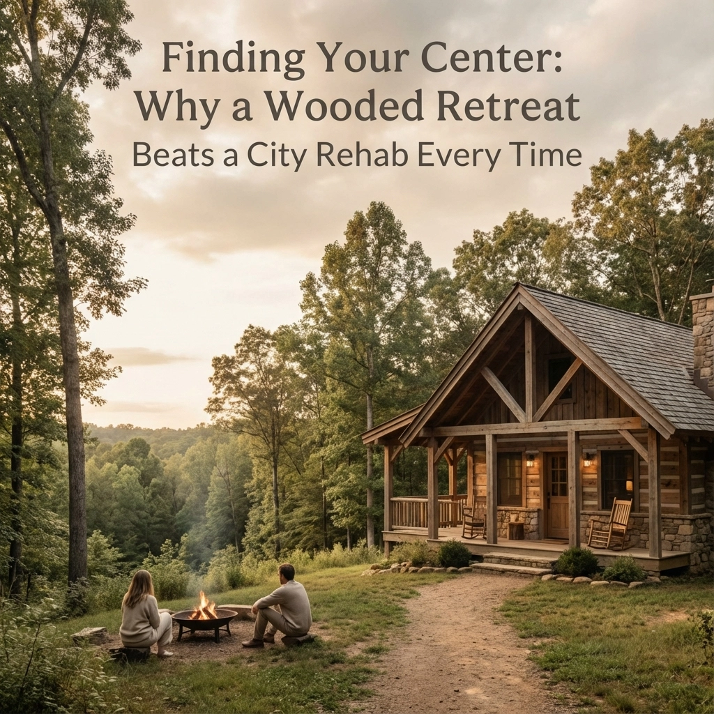 Finding Your Center: Why a Wooded Retreat Beats a City Rehab Every Time