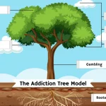 Artwork image of the addiction tree model - The Addiction Tree Model - Ingrained Recovery