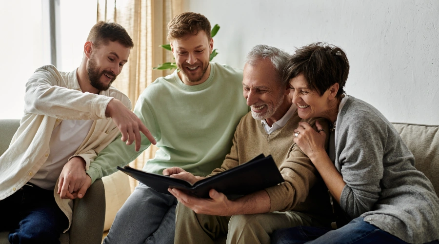 Image of a person and family member discussing realistic treatment options and planning without overpromising outcomes