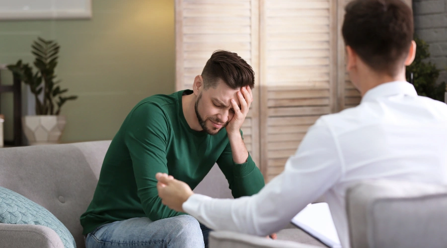 Image of a person questioning whether kratom use counts as a relapse in their addiction recovery journey